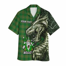 Podmore Irish Clan Hawaiian Shirt Irish Roots Dragon Soul