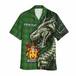 Worthing Irish Clan Hawaiian Shirt Irish Roots Dragon Soul