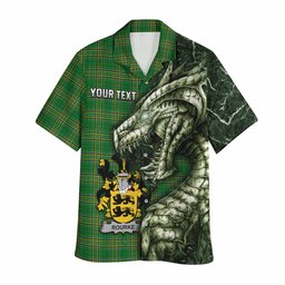 Rourke Irish Clan Hawaiian Shirt Irish Roots Dragon Soul