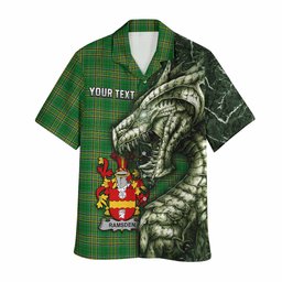 Ramsden Irish Clan Hawaiian Shirt Irish Roots Dragon Soul