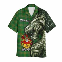 Uniacke Irish Clan Hawaiian Shirt Irish Roots Dragon Soul