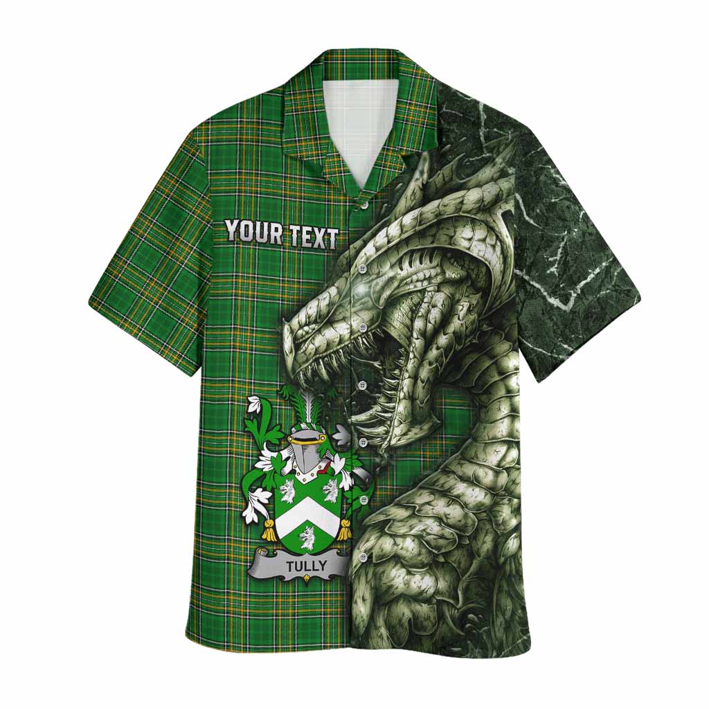 Tully Irish Clan Hawaiian Shirt Irish Roots Dragon Soul
