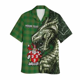 Ryan Irish Clan Hawaiian Shirt Irish Roots Dragon Soul
