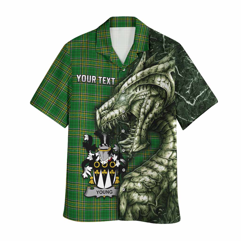 Young Irish Clan Hawaiian Shirt Irish Roots Dragon Soul