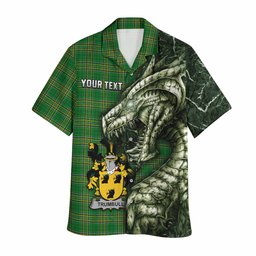 Trumbull Irish Clan Hawaiian Shirt Irish Roots Dragon Soul