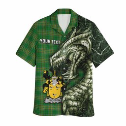 Wotton Irish Clan Hawaiian Shirt Irish Roots Dragon Soul