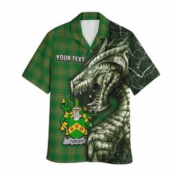 Turkey Irish Clan Hawaiian Shirt Irish Roots Dragon Soul