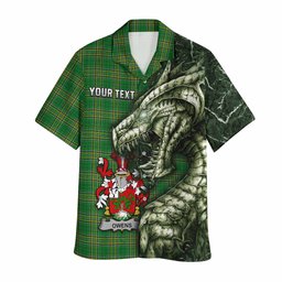 Owens Irish Clan Hawaiian Shirt Irish Roots Dragon Soul