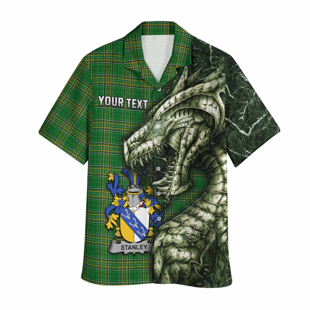 Stanley Irish Clan Hawaiian Shirt Irish Roots Dragon Soul