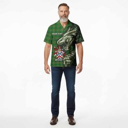 Sanders Irish Clan Hawaiian Shirt Irish Roots Dragon Soul