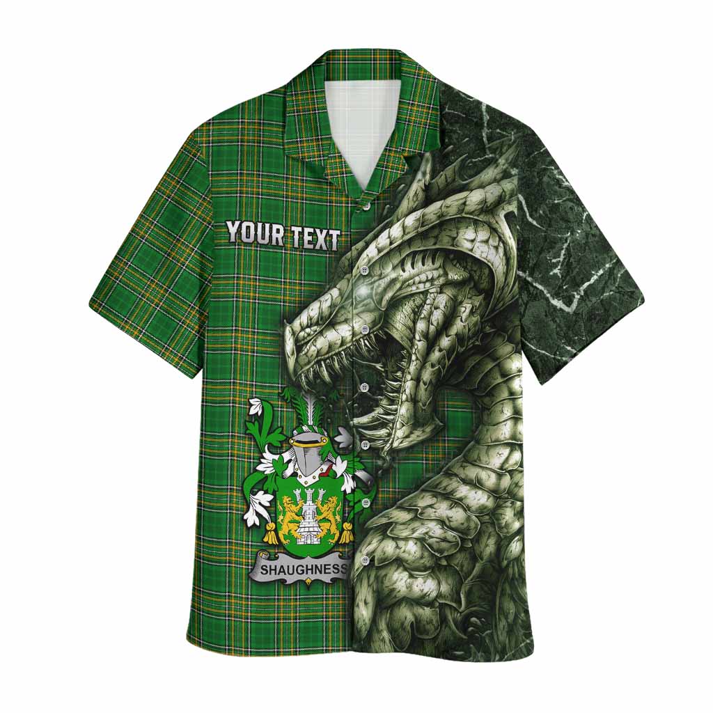 Shaughnessy Irish Clan Hawaiian Shirt Irish Roots Dragon Soul