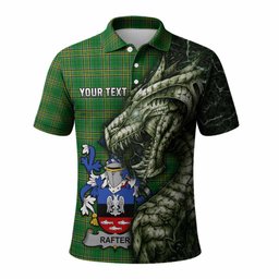 Rafter Irish Clan Polo Shirt Irish Roots Dragon Soul
