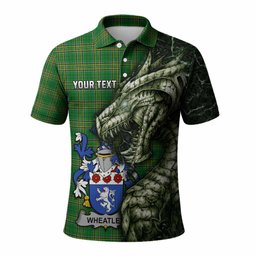 Wheatley Irish Clan Polo Shirt Irish Roots Dragon Soul