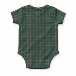 Cockburn Tartan Baby Onesie , Plaid Infant Bodysuit for Boys & Girls (0-24M), Snap Closure Newborn Romper for Holiday & Photoshoot