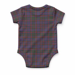 Cumming Tartan Baby Onesie , Plaid Infant Bodysuit for Boys & Girls (0-24M), Snap Closure Newborn Romper for Holiday & Photoshoot