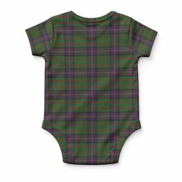 Cochrane Tartan Baby Onesie , Plaid Infant Bodysuit for Boys & Girls (0-24M), Snap Closure Newborn Romper for Holiday & Photoshoot