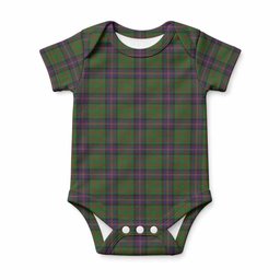 Cochrane Tartan Baby Onesie , Plaid Infant Bodysuit for Boys & Girls (0-24M), Snap Closure Newborn Romper for Holiday & Photoshoot