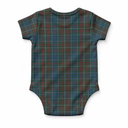 MacConnell (McConnell) Tartan Baby Onesie , Plaid Infant Bodysuit for Boys & Girls (0-24M), Snap Closure Newborn Romper for Holiday & Photoshoot