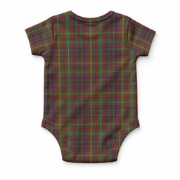 MacMaster (McMaster) Tartan Baby Onesie , Plaid Infant Bodysuit for Boys & Girls (0-24M), Snap Closure Newborn Romper for Holiday & Photoshoot