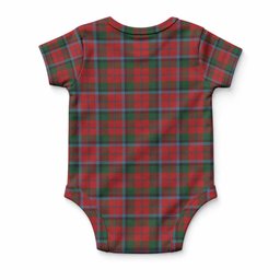 MacCracken (McCracken) Tartan Baby Onesie , Plaid Infant Bodysuit for Boys & Girls (0-24M), Snap Closure Newborn Romper for Holiday & Photoshoot