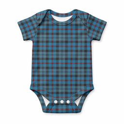 MacCorquodale (McCorquodale) Tartan Baby Onesie , Plaid Infant Bodysuit for Boys & Girls (0-24M), Snap Closure Newborn Romper for Holiday & Photoshoot
