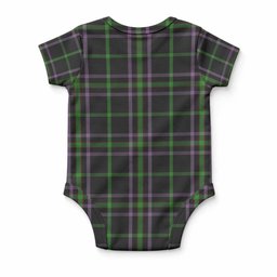 O'Boyle Tartan Baby Onesie , Plaid Infant Bodysuit for Boys & Girls (0-24M), Snap Closure Newborn Romper for Holiday & Photoshoot