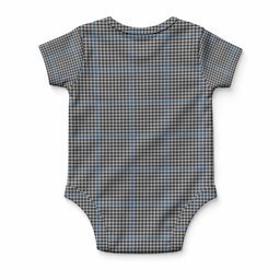 Gladstone (Gladstanes) Tartan Baby Onesie , Plaid Infant Bodysuit for Boys & Girls (0-24M), Snap Closure Newborn Romper for Holiday & Photoshoot