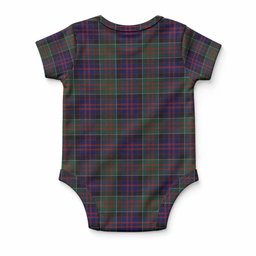 MacDonald (McDonald) of Clanranald Tartan Baby Onesie , Plaid Infant Bodysuit for Boys & Girls (0-24M), Snap Closure Newborn Romper for Holiday & Photoshoot