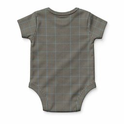 Haig Tartan Baby Onesie , Plaid Infant Bodysuit for Boys & Girls (0-24M), Snap Closure Newborn Romper for Holiday & Photoshoot
