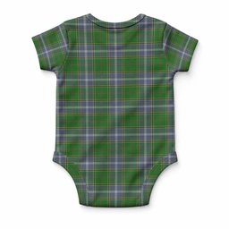 Pringle Tartan Baby Onesie , Plaid Infant Bodysuit for Boys & Girls (0-24M), Snap Closure Newborn Romper for Holiday & Photoshoot