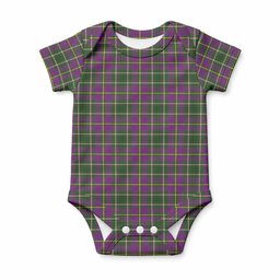 Taylor (Tailyour) Tartan Baby Onesie , Plaid Infant Bodysuit for Boys & Girls (0-24M), Snap Closure Newborn Romper for Holiday & Photoshoot