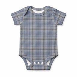 Tweedie Tartan Baby Onesie , Plaid Infant Bodysuit for Boys & Girls (0-24M), Snap Closure Newborn Romper for Holiday & Photoshoot