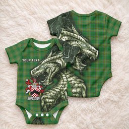Athy Irish Clan Baby Onesie Irish Roots Dragon Soul