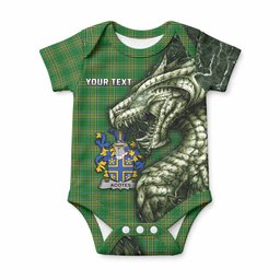 Acotes Irish Clan Baby Onesie Irish Roots Dragon Soul