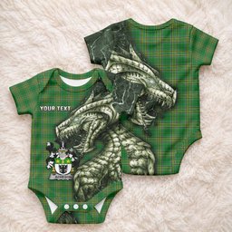 Acheson Irish Clan Baby Onesie Irish Roots Dragon Soul