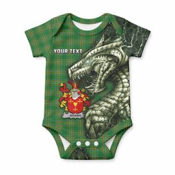 Adams Irish Clan Baby Onesie Irish Roots Dragon Soul