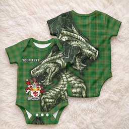Bryne Irish Clan Baby Onesie Irish Roots Dragon Soul