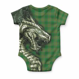 Brounker Irish Clan Baby Onesie Irish Roots Dragon Soul