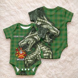 Dennis Irish Clan Baby Onesie Irish Roots Dragon Soul