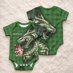 Gilbert Irish Clan Baby Onesie Irish Roots Dragon Soul
