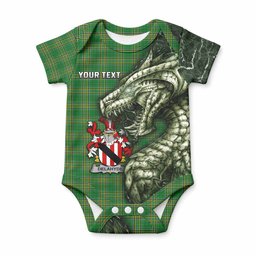 Delahyde Irish Clan Baby Onesie Irish Roots Dragon Soul