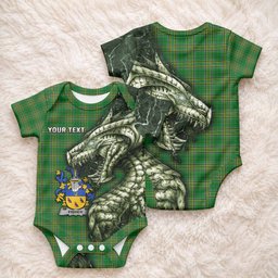 Fisher Irish Clan Baby Onesie Irish Roots Dragon Soul