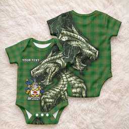 McCann Irish Clan Baby Onesie Irish Roots Dragon Soul