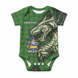 Lester Irish Clan Baby Onesie Irish Roots Dragon Soul