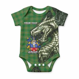 McLoughlin Irish Clan Baby Onesie Irish Roots Dragon Soul