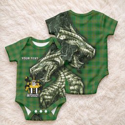 Kelleher Irish Clan Baby Onesie Irish Roots Dragon Soul