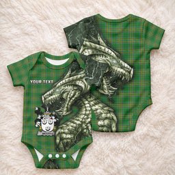 Meares Irish Clan Baby Onesie Irish Roots Dragon Soul