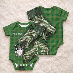 McAlindon Irish Clan Baby Onesie Irish Roots Dragon Soul