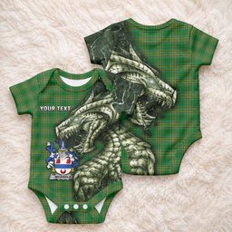 McArdle Irish Clan Baby Onesie Irish Roots Dragon Soul
