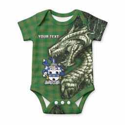 Lea Irish Clan Baby Onesie Irish Roots Dragon Soul